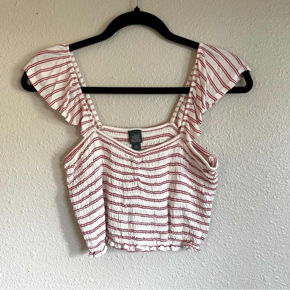 3/$20 🛍️ Striped Cropped Tank